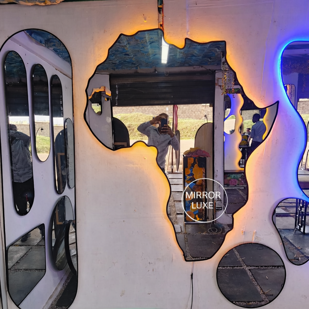 African Map — where culture meets modern décor.