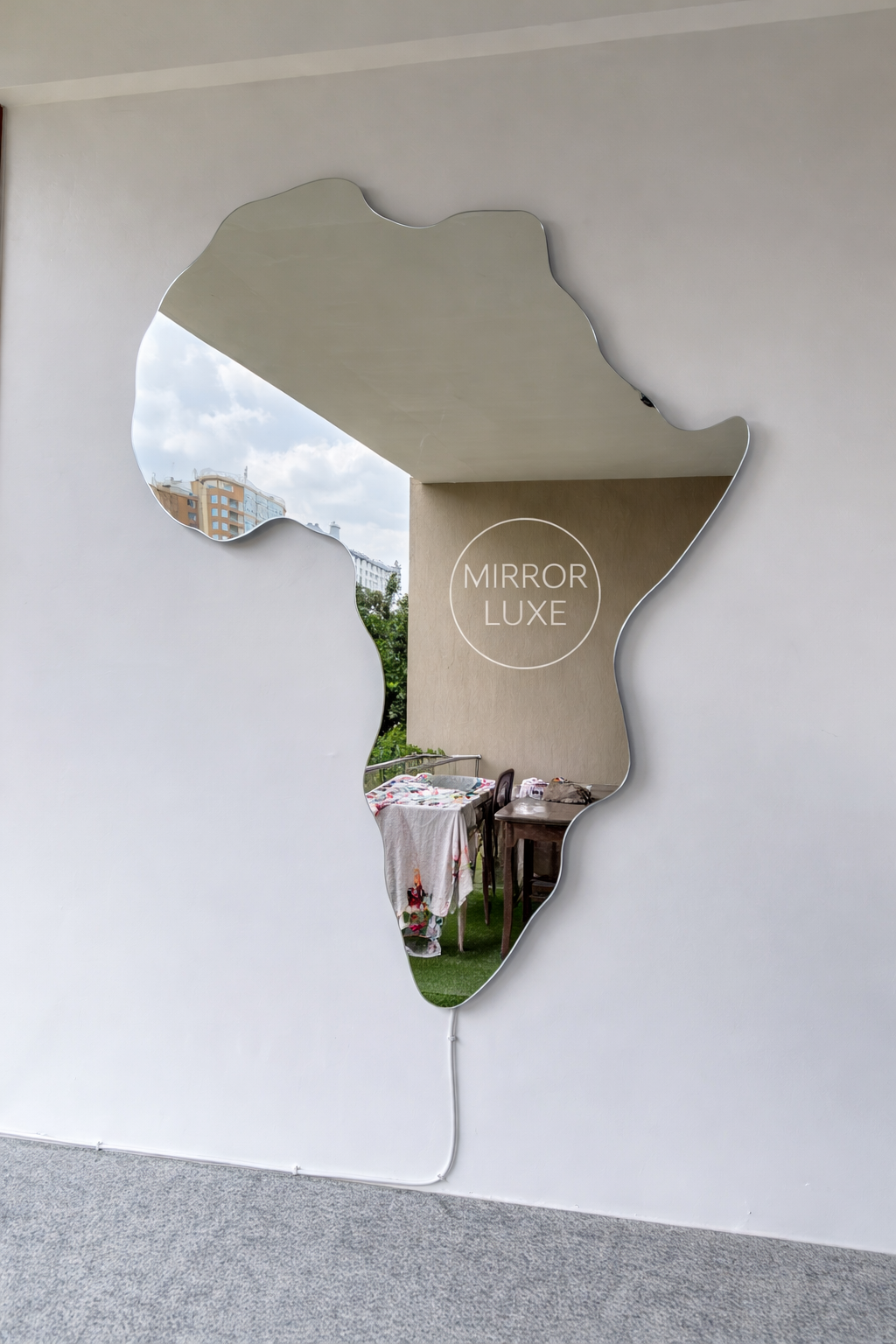 African Map — where culture meets modern décor.