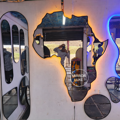 African Map — where culture meets modern décor.